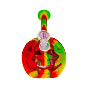 Bong Silicona Calabaza Rasta