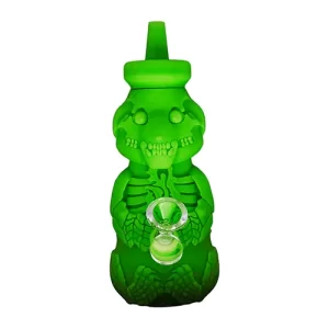 Bong Silicona Honney Bear Verde