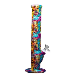 Bong Silicona Luminoso Grafitti