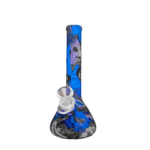 Bong Silicona Luminoso Junior Azul