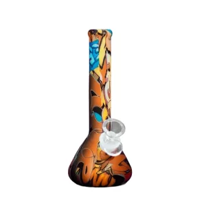 Bong Silicona Luminoso Junior Grafitti