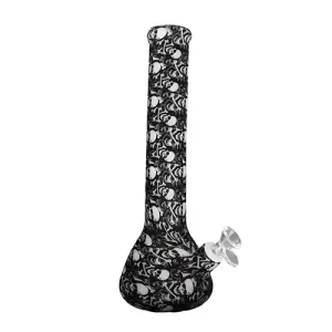 Bong Silicona Luminoso XL Calaveras