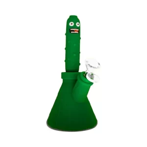 Bong Silicona Pepino Rick Verde