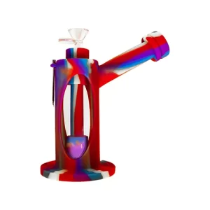 Bong Silicona Tanque Arcoiris