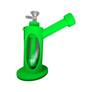 Bong Silicona Tanque Verde