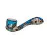Pipa Silicona Luminosa High Azul
