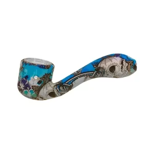 Pipa Silicona Luminosa High Azul