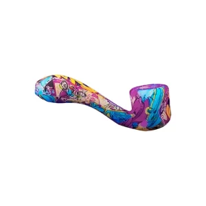 Pipa Silicona Luminosa High Grafitti