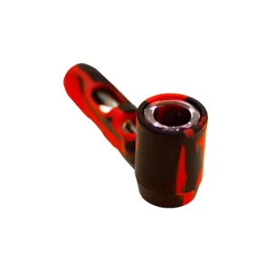 Pipa Vidrio Silicona Martillo Hell