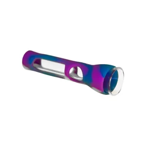 Pipa Vidrio Silicona Trompeta Acid