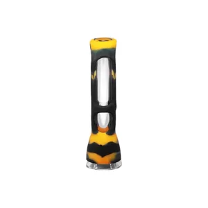 Pipa Vidrio Silicona Trompeta Dark