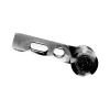 Pipa Vidrio Silicona Martillo Negro Blanco